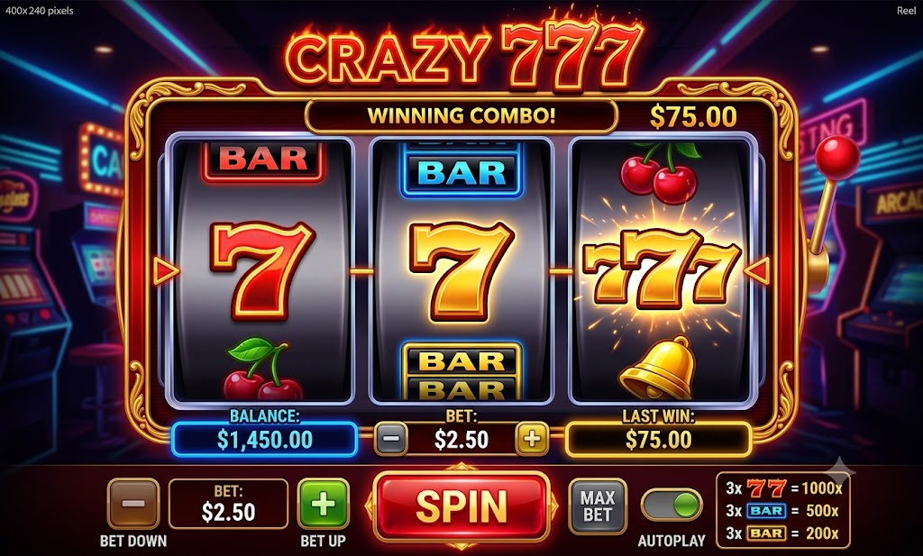 Crazy 777 slot at JILI996 HUB Philippines