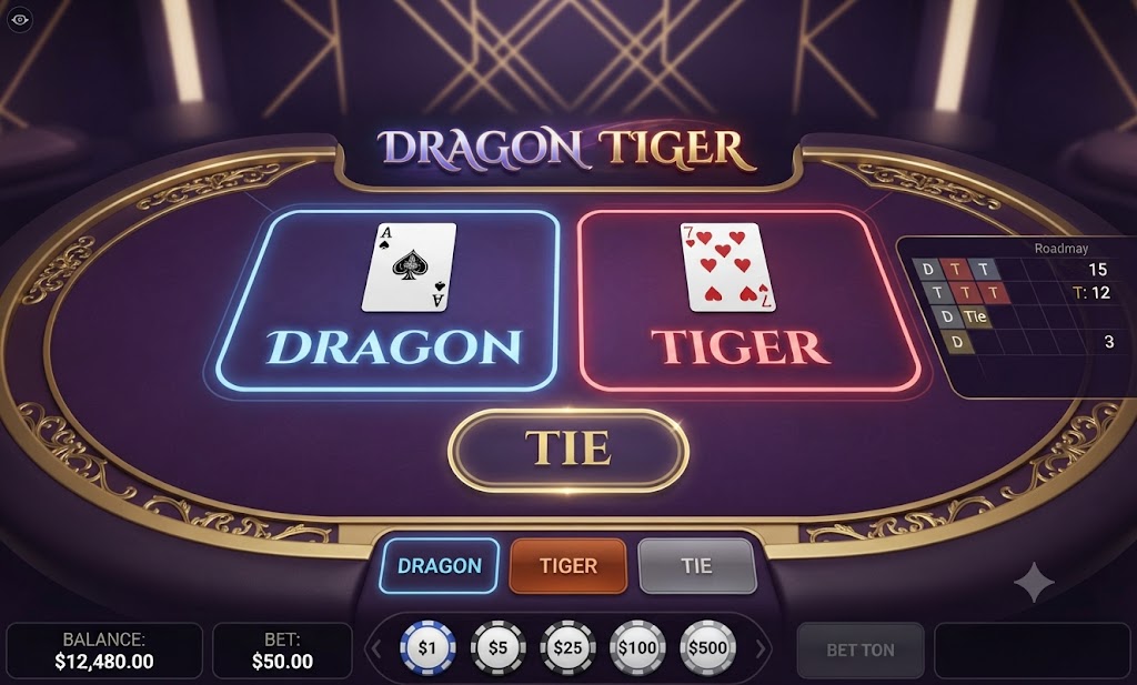 Dragon Tiger table game at JILI996 HUB Philippines